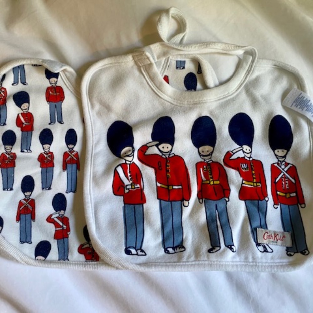 Cath Kidson London bibs x 2. Used but in great condition.